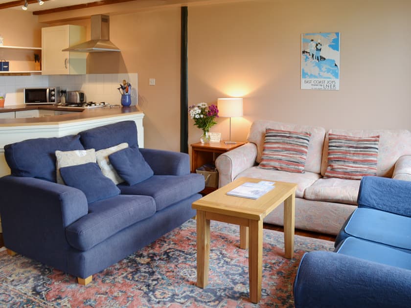 Open plan living/dining room/kitchen | Jasmine Cottage - Barmoor Farm Cottages, Scalby, near Scarborough