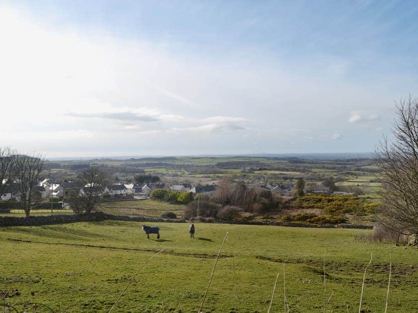 View | Carreg Y Garth Isaf, Rhiwlas near Bangor