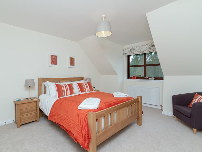 Comfortable and spacious double bedroom | Birch Corner, Aviemore