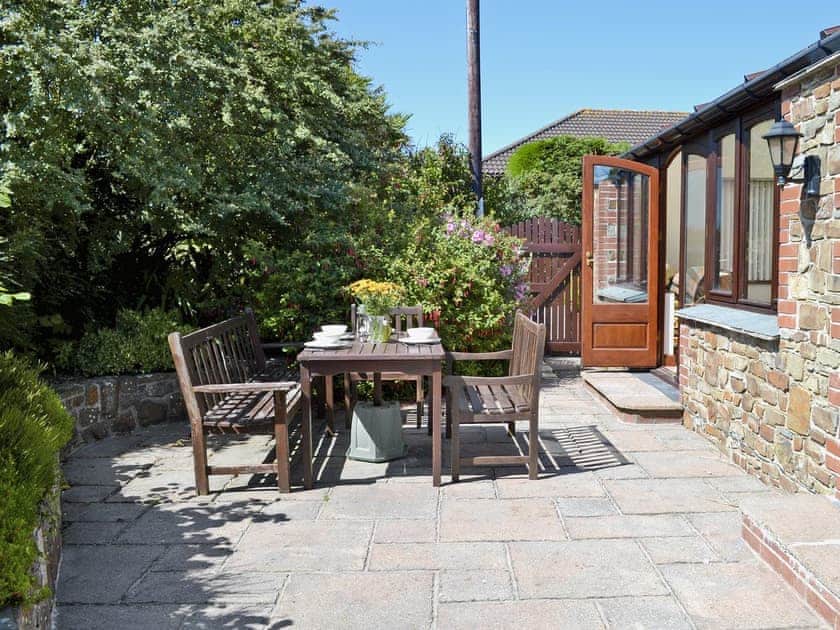 Sitting-out-area | Flaxmans - The Barn, Parkham, nr. Bideford