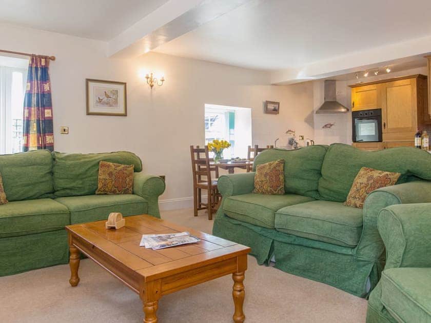 Open plan living/dining room/kitchen | Great Bodieve Farm Barns - Orchard Cottage, Bodieve, nr. Wadebridge