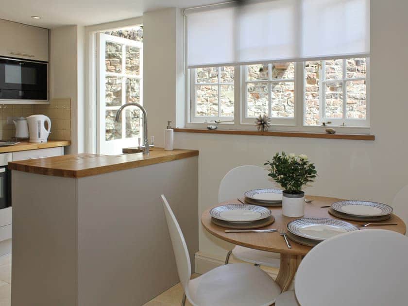 Open plan contemporary style kitchen and diner | Anchor Cottage, Deal