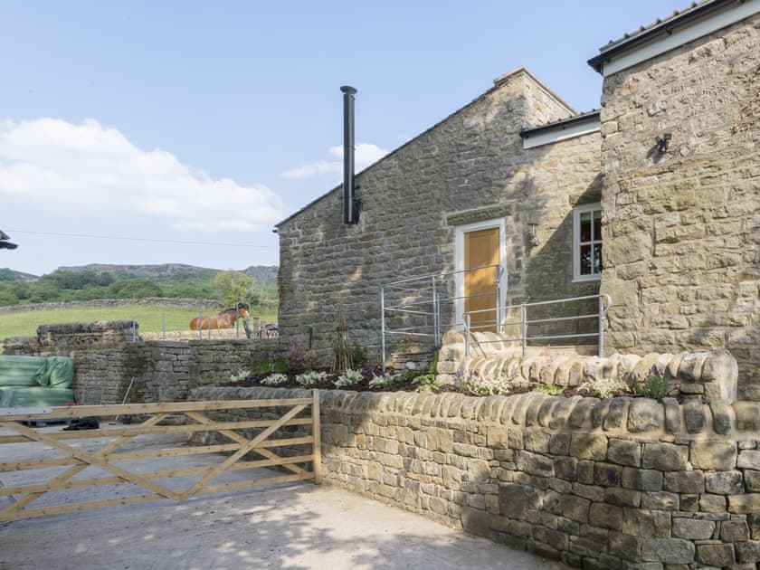 Entrance to rear | The Barn at Grislow Field, Baslow near Bakewell