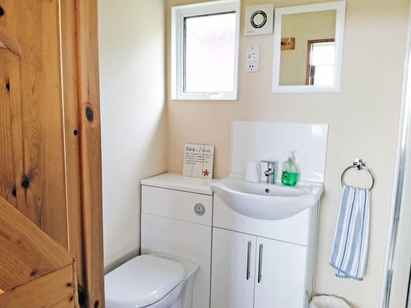 Shower room | Blue Skies - Low and High Tide, Cromer
