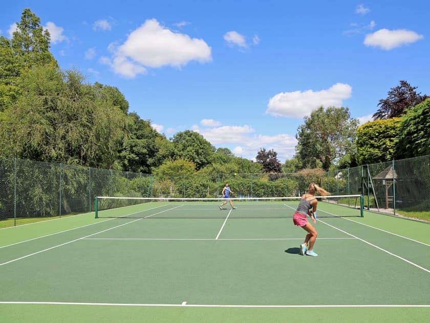 Tennis court | Tuckenhay Mill - Bow Creek, between Dartmouth and Totnes