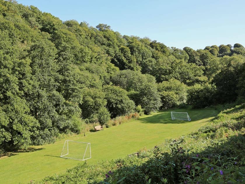 Football field | Tuckenhay Mill - Bow Creek, between Dartmouth and Totnes