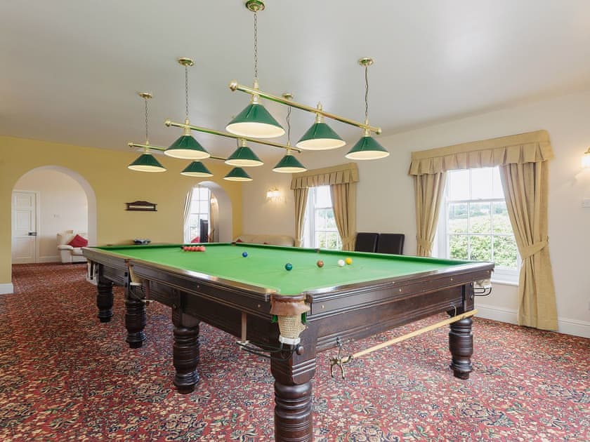 Snooker room | The Knowle, Knowle Sands, nr. Bridgnorth