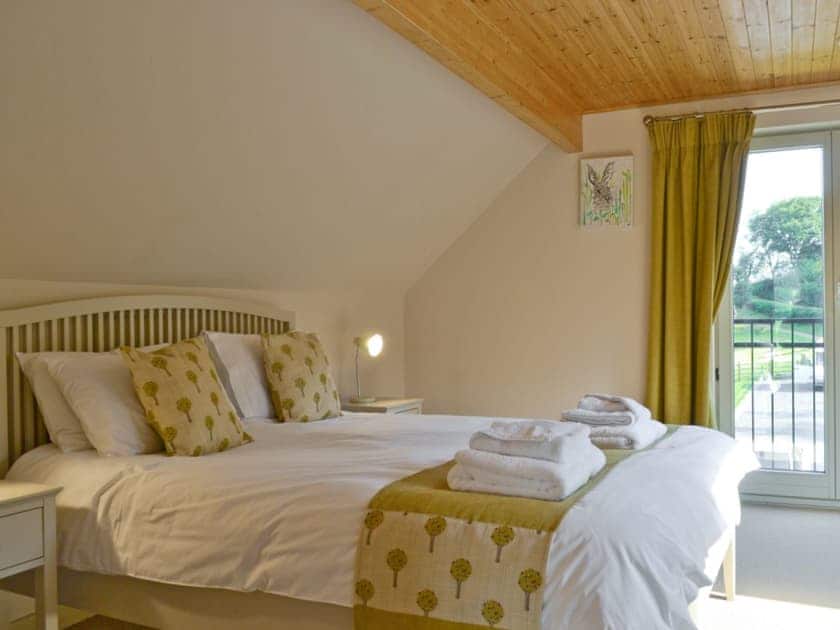 Master bedroom | Mill Race Lodges - Lodge 1, Llangunllo nr. Knighton