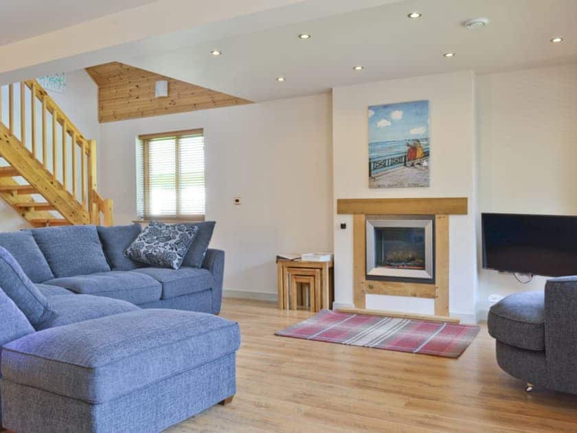 Living room | Mill Race Lodges - Lodge 1, Llangunllo nr. Knighton