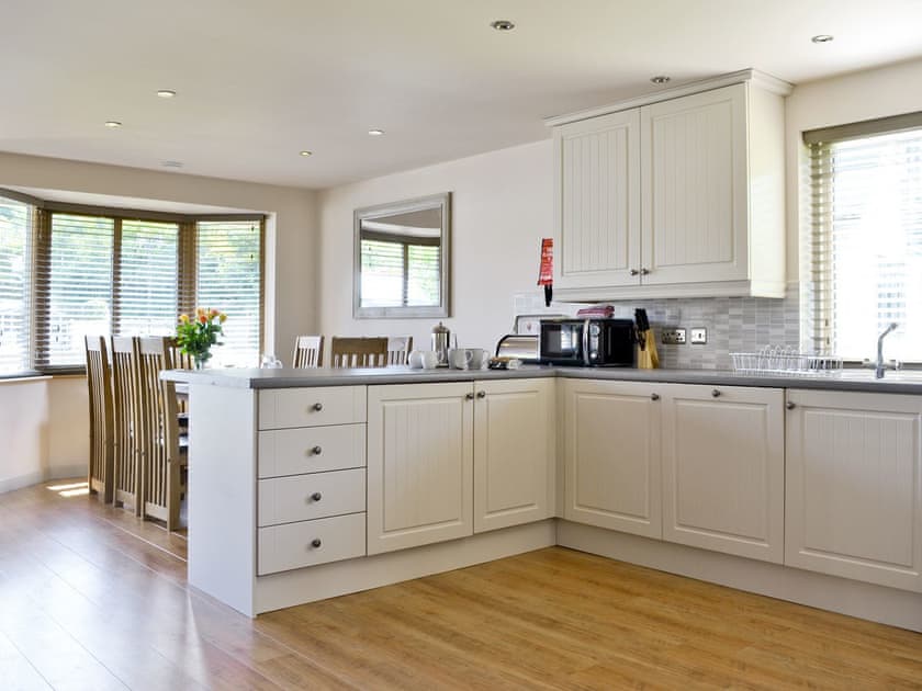 Open plan living/dining room/kitchen | Mill Race Lodges - Lodge 2, Llangunllo nr. Knighton