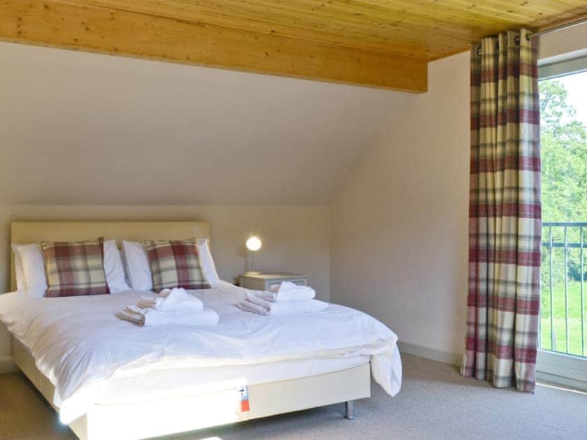 Master bedroom | Mill Race Lodges - Lodge 2, Llangunllo nr. Knighton