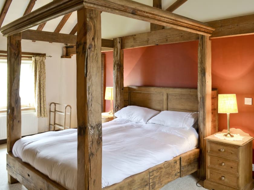 Four Poster bedroom | Spring Farm Barn, Grindale near Bridlington