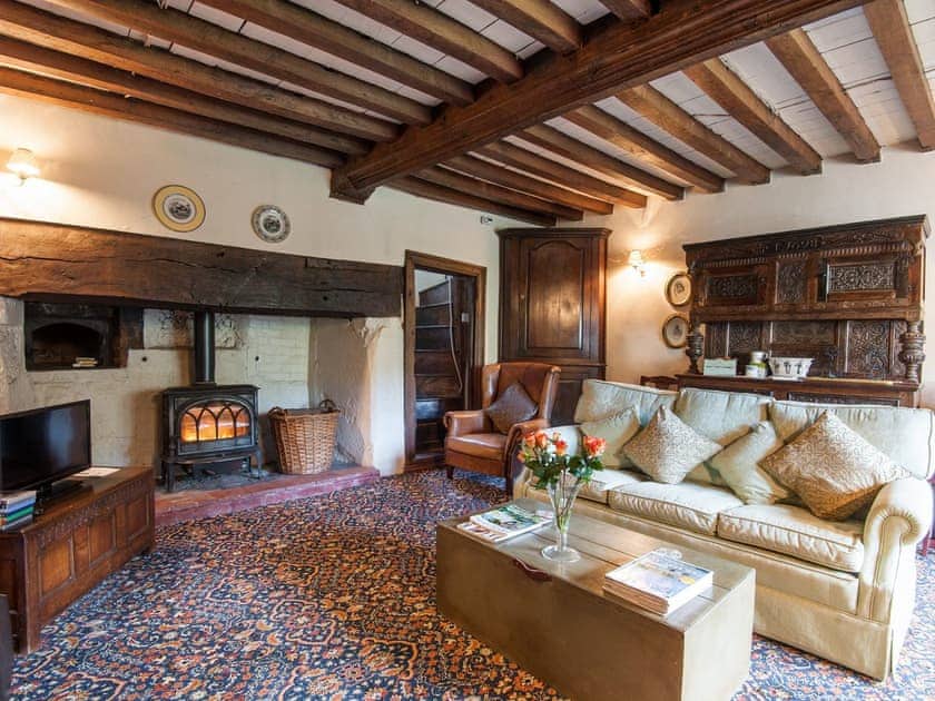 Living room | Holyford Farm Cottages - Crispin Cottage, Colyton