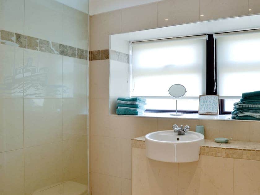 Shower room | The Beach House, Dunure near Ayr