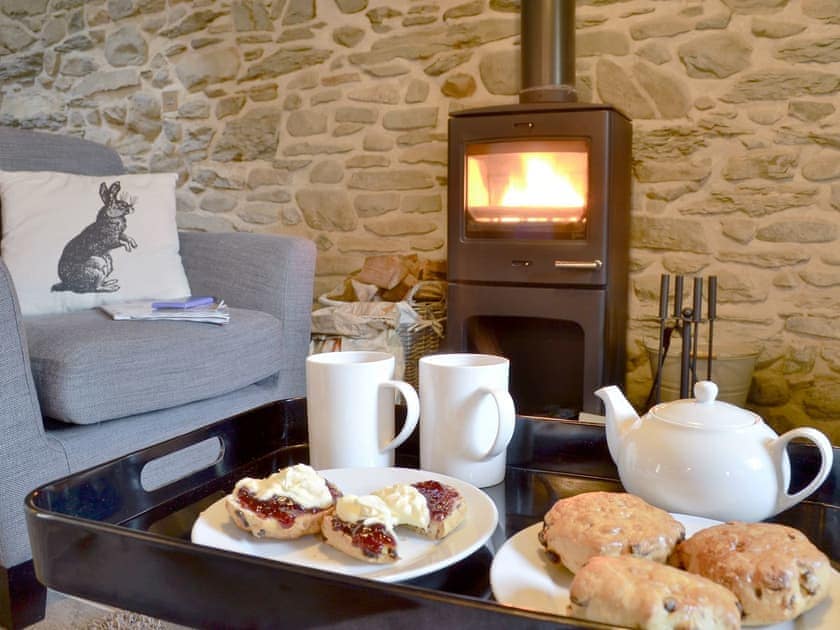 Open plan living/dining room/kitchen | Ivy Bush Cottage, Llandewi Brefi, nr. Tregaron
