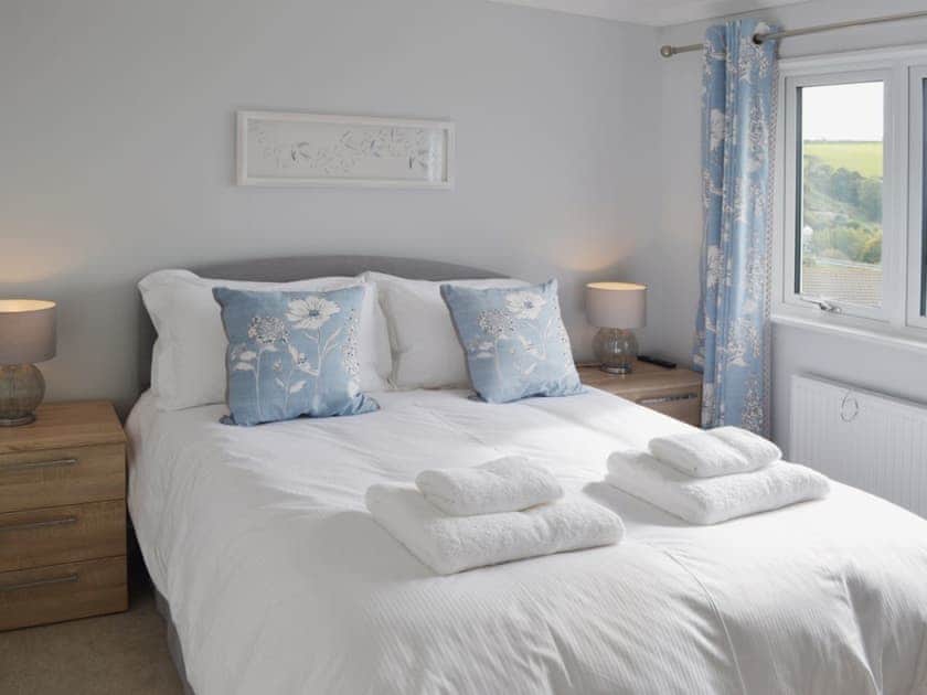 Double bedroom | Sand Dunes, Polmear, nr. Par