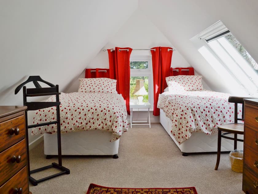 Twin bedroom | Sisial Y Llyn, Bala