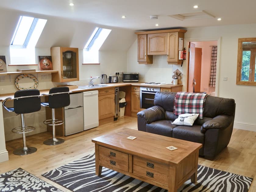 Open plan living/dining room/kitchen | The Coach House, Holt