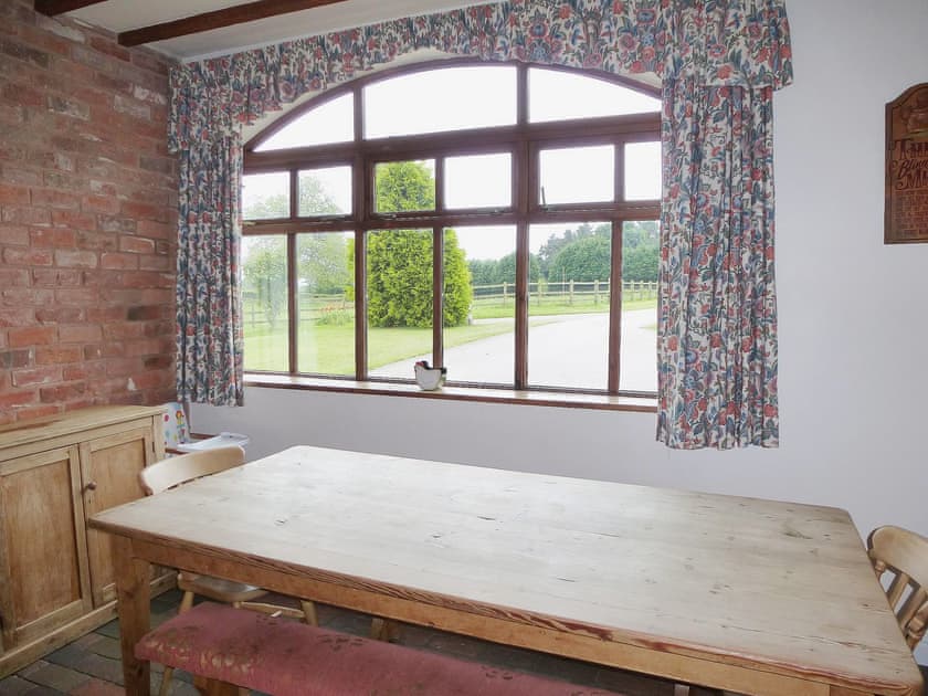 Kitchen/diner | Offley Grove Farm - The Old Brew House, Adbaston, nr. Stafford