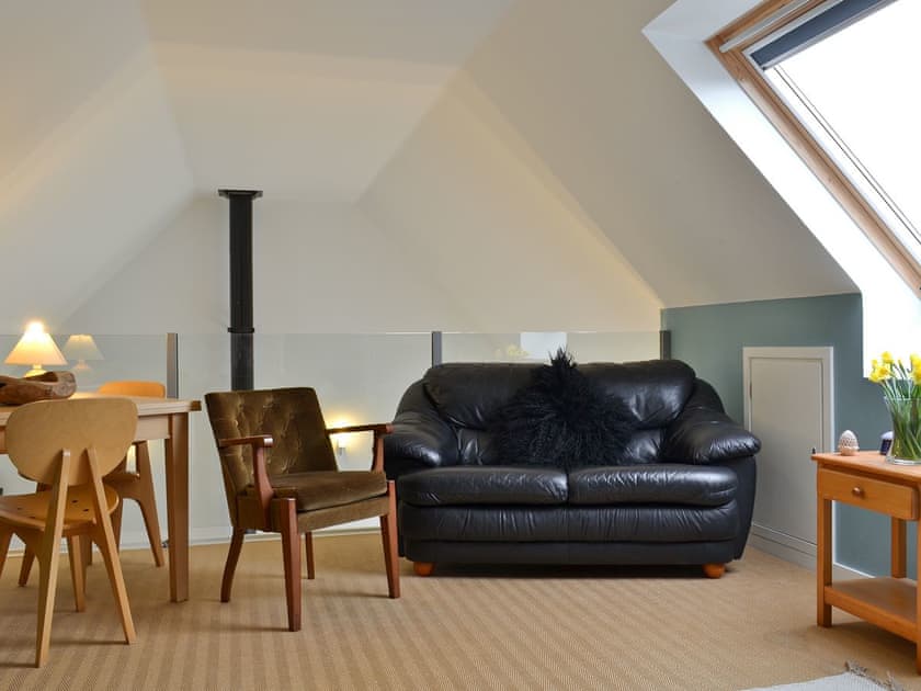 Mezzanine seating area | Hygge, Ose near Dunvegan, Isle of Skye
