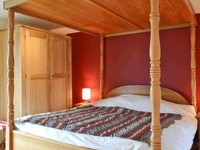 Four poster bedroom | Hygge, Ose near Dunvegan, Isle of Skye