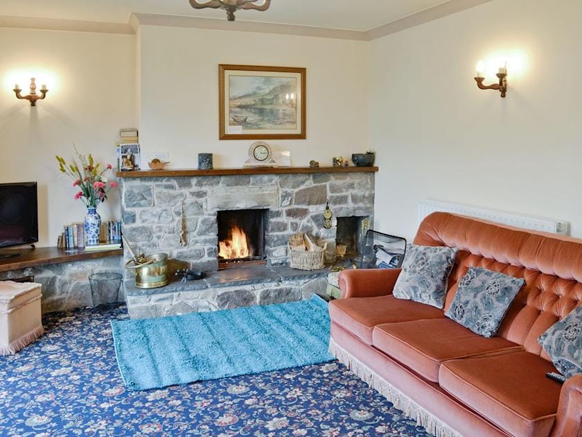 Charming living room | Rhonepark Steading, Crossmichael, near Castle Douglas