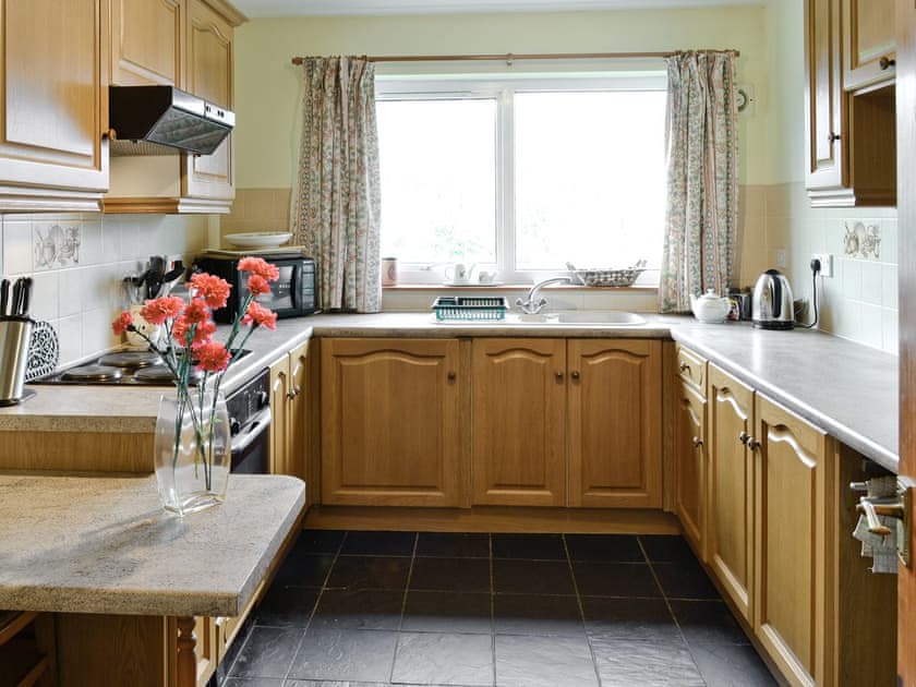 Well-appointed fully-fitted kitchen | Rhonepark Steading, Crossmichael, near Castle Douglas