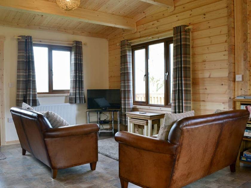 Cosy living room | Callow Lodge, Bromlow, near Minsterley