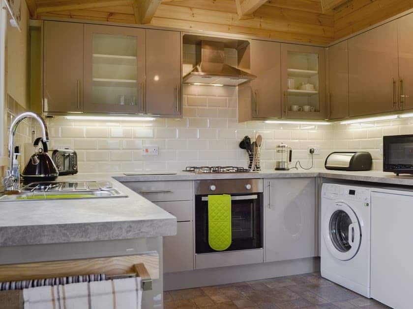 Well equipped kitchen | Callow Lodge, Bromlow, near Minsterley