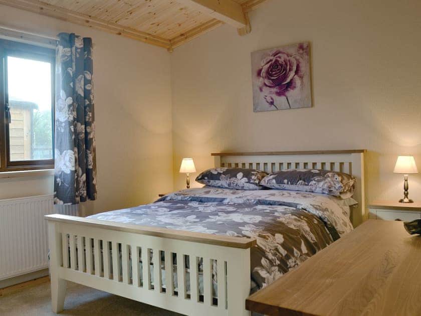 Double bedroom | Callow Lodge, Bromlow, near Minsterley