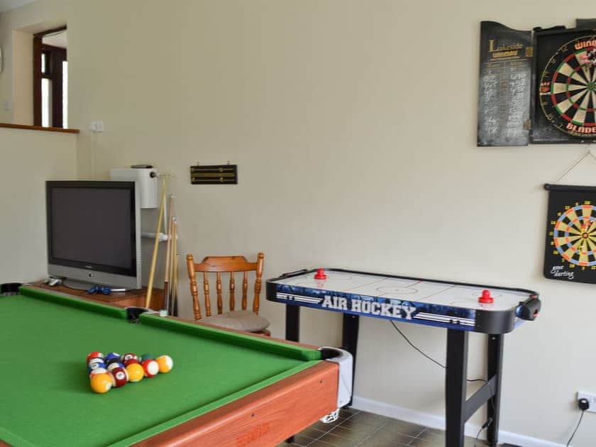 Games Room | West View, Sturminster Marshall, near Wimborne
