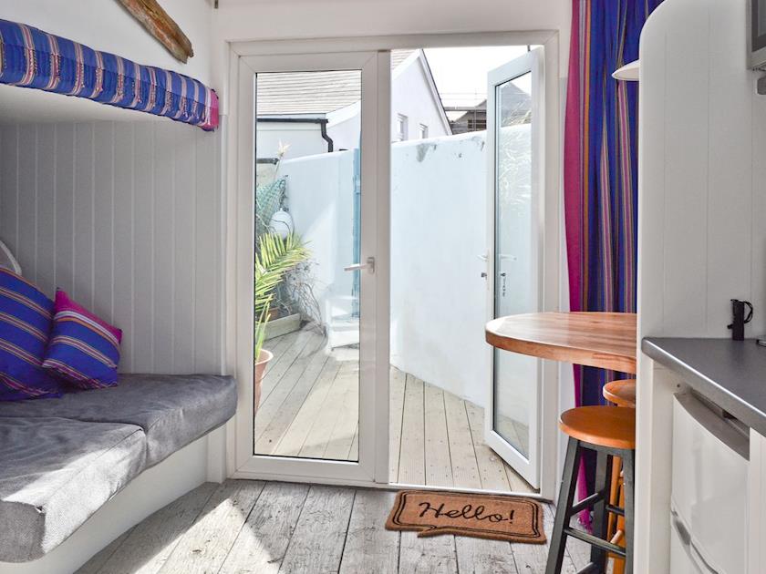 Cosy studio, leading to courtyard area  | Dolphina, Middleton-on-Sea 