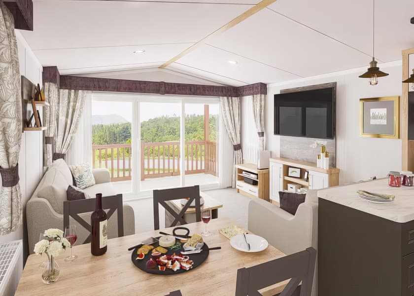 Gold 2 Bed (Pet) - Aber Bay Holiday Park, Clarach