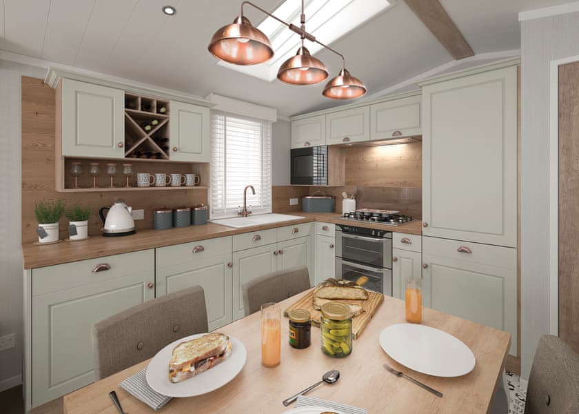 Platinum 2 Bed Spa (Pet) - Aber Bay Holiday Park, Clarach