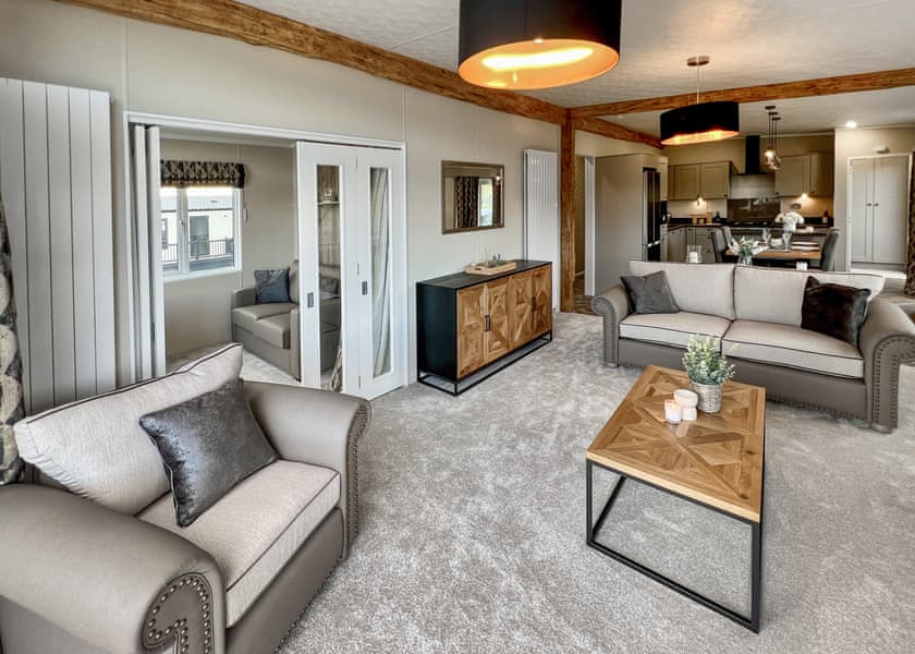 Platinum Lodge Bay View Spa (Pet) - Aber Bay Holiday Park, Clarach