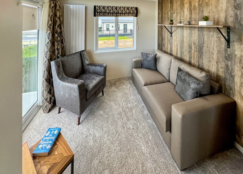 Platinum Lodge Bay View Spa (Pet) - Aber Bay Holiday Park, Clarach