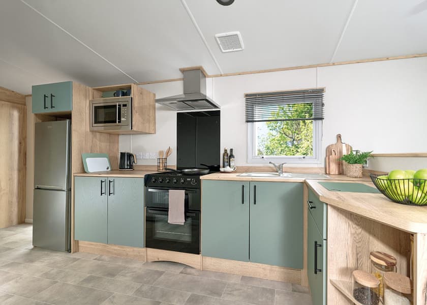 Gold 3 Bed (Pet), Gold 3 Bed (Pet) - Aber Bay Holiday Park, Clarach