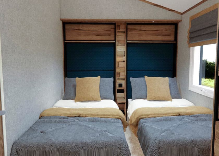 Exclusive Woodland Waterside 10 Berth Lodge Pet - Appletree Holiday Park, Hubbert’s Bridge, near Boston