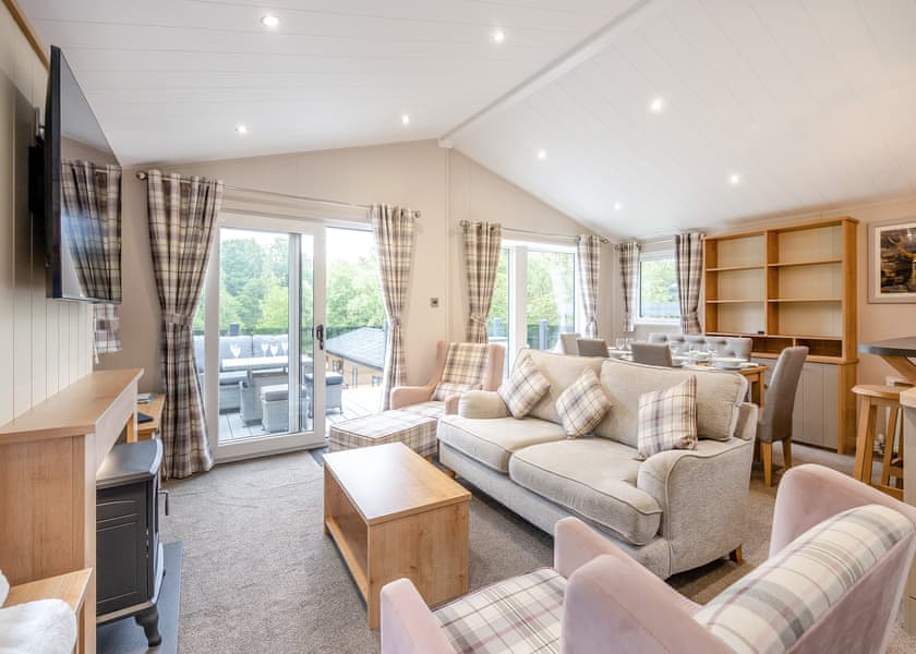 The Cypress3 Bed Hot Tub Lodge - Augill Beck Holiday Park, Kirkby Stephen