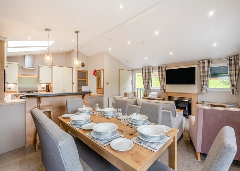 The Cypress3 Bed Hot Tub Lodge - Augill Beck Holiday Park, Kirkby Stephen