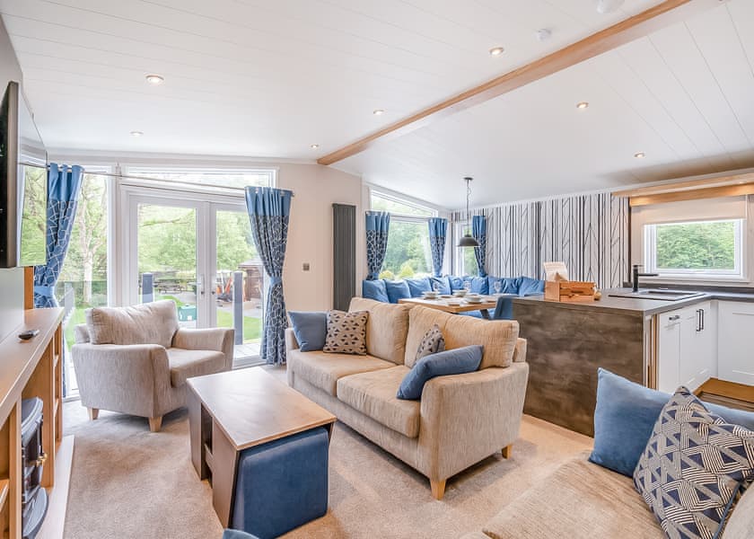 Chestnut Lodge – 2 Bed Hot Tub - Augill Beck Holiday Park, Kirkby Stephen