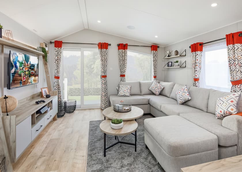 Acorn Lodge (Pet) - Augill Beck Holiday Park, Kirkby Stephen