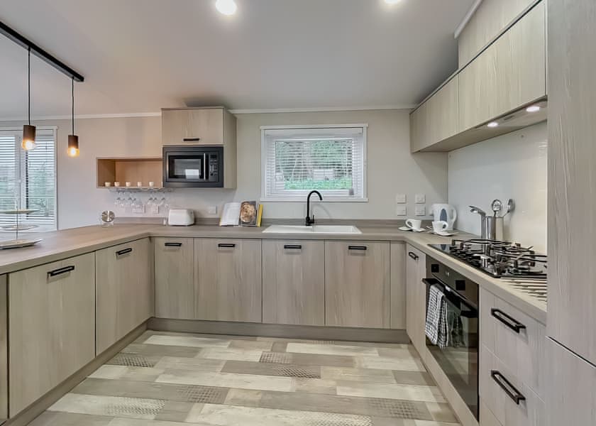 Superior Lodge 2 Bed - Badgers Retreat Holiday Park, Tunstall, Richmond