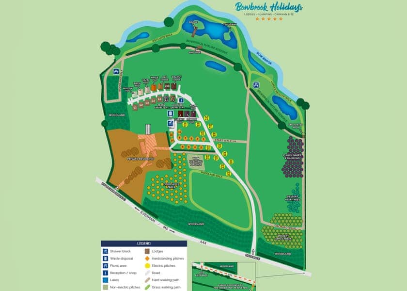 Bowbrook Lodges, Pershore