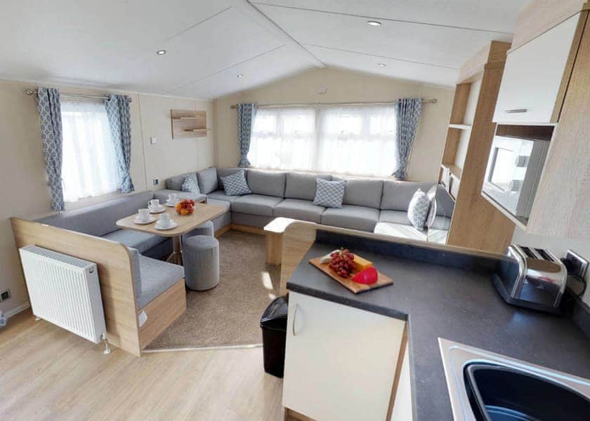 Gold 2 Caravan (slps 4) with decking - Brynteg Country and Leisure Retreat, Llanrug