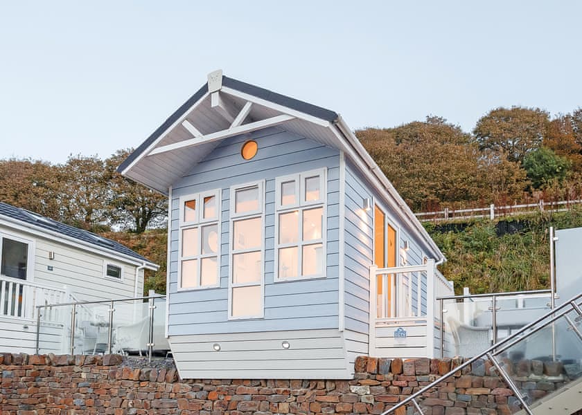 Typical | Driftwood Premier Sea View Cabin - Beach Cove Coastal Retreat, Hele Bay, Ilfracombe