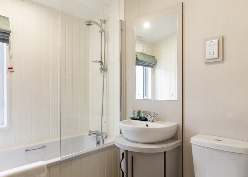 Platinum 2 Lodge with decking - Bowland Fell Park, Tosside, Nr Skipton