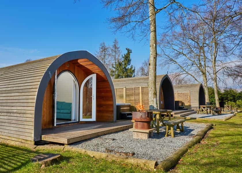 Superior Glamping Pod (electric HT) - Braidhaugh Park, Crieff