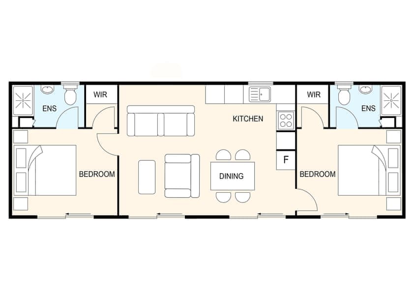 Kingfisher Lodge - Caistor Lakes Lodges, Caistor, Market Rasen