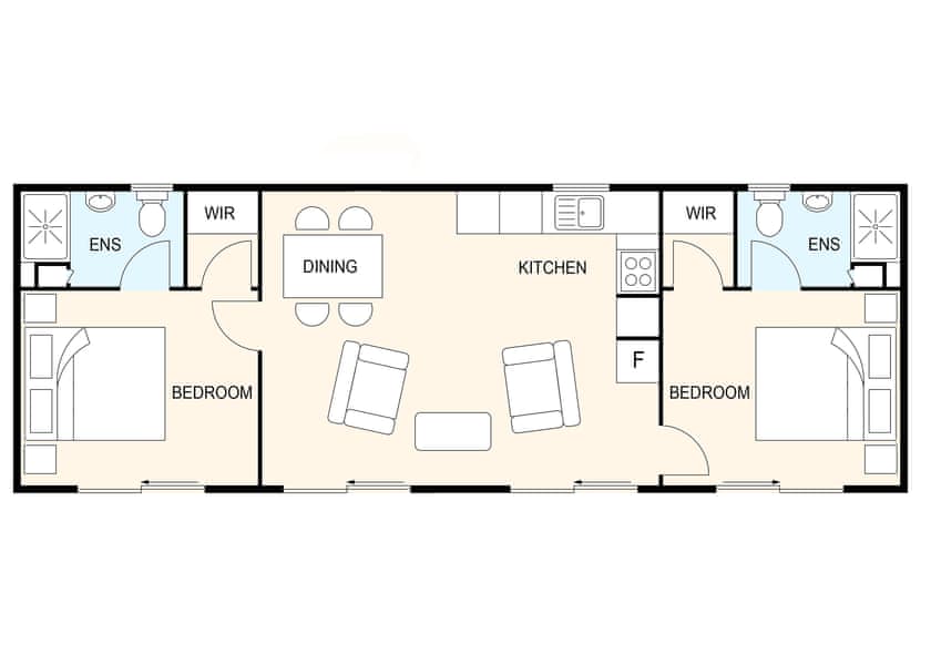 Osprey Lodge - Caistor Lakes Lodges, Caistor, Market Rasen